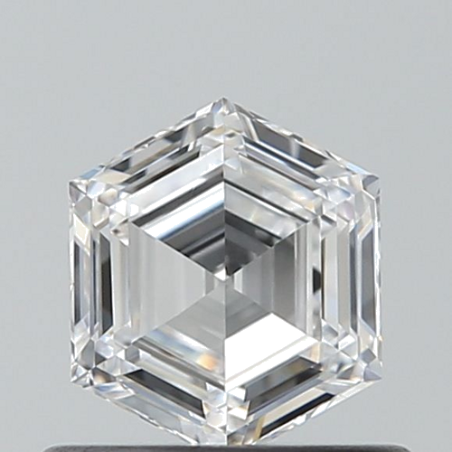 0.5 carat D-VVS2 Natūralus Hexagonal Deimantas (1)