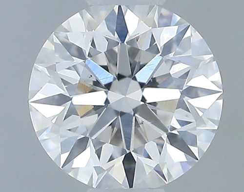 0.44 carat F-SI1 Excellent cut Natūralus Round Deimantas (1)