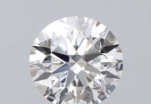 0.58 carat F-VVS1 Excellent cut Natūralus Round Deimantas (1)