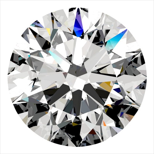 0.35 carat G-VVS1 Excellent cut Natūralus Round Deimantas (1)