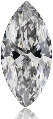 0.3 carat D-VS2 Natūralus Marquise Deimantas (1)