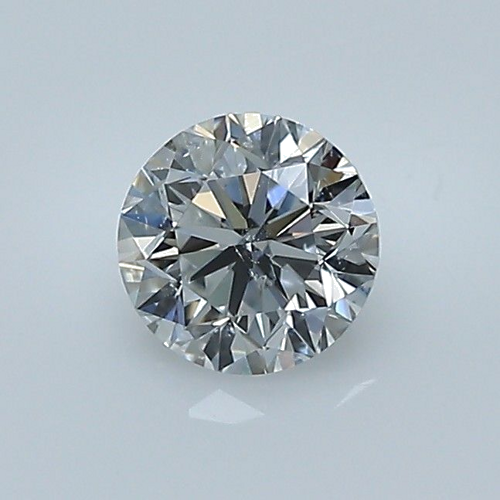0.51 carat D-SI2 GD cut Natūralus Round Deimantas (1)