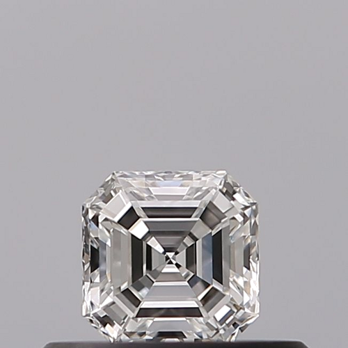 0.31 carat F-IF Natūralus Asscher Deimantas (1)