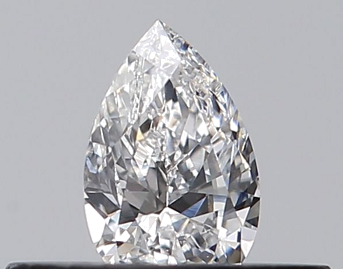 0.22 carat D-VVS1 Natūralus Pear Deimantas (1)