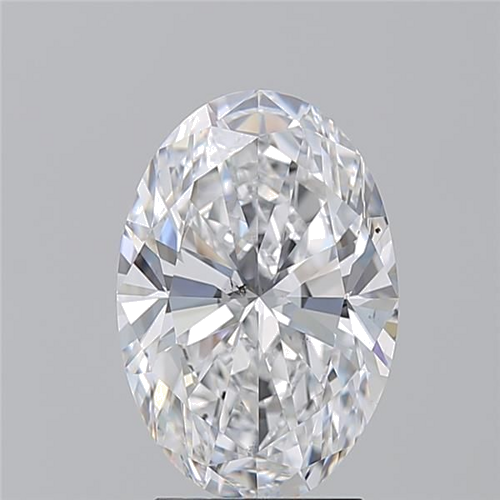 3.01 carat D-SI1 Natūralus Oval Deimantas (1)
