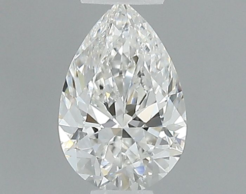 0.44 carat F-VS2 Natūralus Pear Deimantas (1)