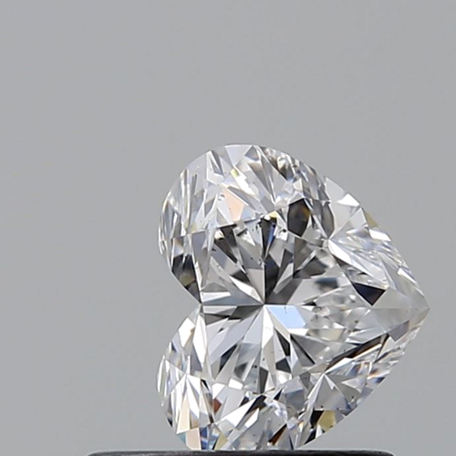 0.67 carat D-SI1 Natūralus Heart Deimantas (1)