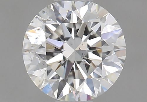 0.61 carat G-SI1 Excellent cut Natūralus Round Deimantas (1)