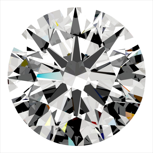 0.31 carat G-VVS2 Excellent cut Natūralus Round Deimantas (1)