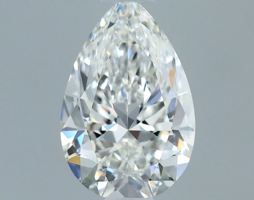 0.5 carat G-VS1 Natūralus Pear Deimantas (1)