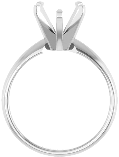Sužadėtuvių Žiedas „Solitaire“ 14k white gold Pear 11.5mm x 7.5mm (2)
