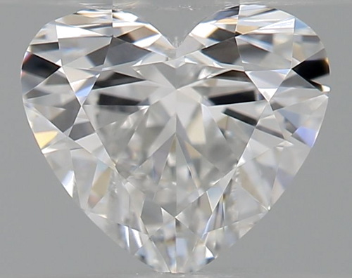 0.41 carat E-VVS2 Natūralus Heart Deimantas (1)