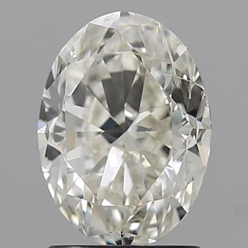 1.51 carat K-SI2 Natūralus Oval Deimantas (1)