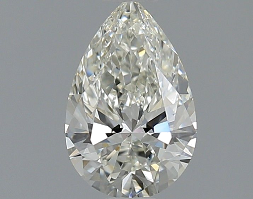 0.9 carat I-VS2 Natūralus Pear Deimantas (1)