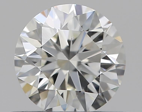 0.42 carat I-VVS2 Excellent cut Natūralus Round Deimantas (1)