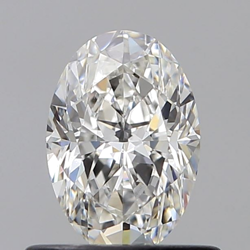 0.6 carat F-SI1 Natūralus Oval Deimantas (1)