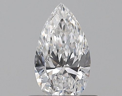0.46 carat D-VS1 Natūralus Pear Deimantas (1)