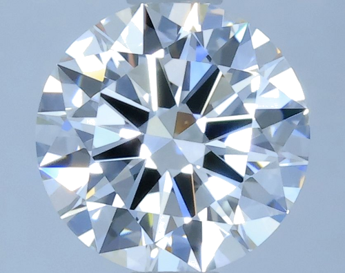 0.73 carat F-VVS1 Excellent cut Natūralus Round Deimantas (1)