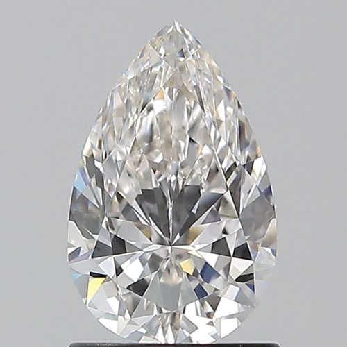 1.2 carat G-VVS2 Natūralus Pear Deimantas (1)