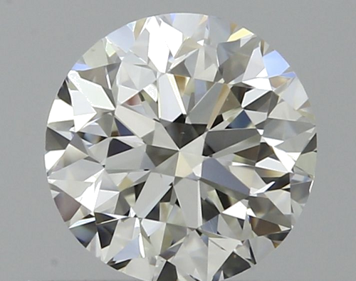 0.5 carat I-VS2 Very Good cut Natūralus Round Deimantas (1)