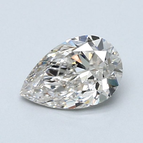 0.9 carat J-VVS1 Natūralus Pear Deimantas (1)