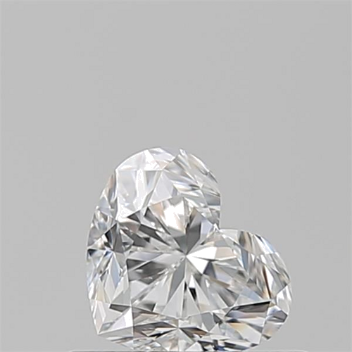 0.51 carat F-VS1 Natūralus Heart Deimantas (1)