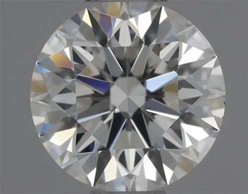 0.42 carat H-VVS1 Excellent cut Natūralus Round Deimantas (1)