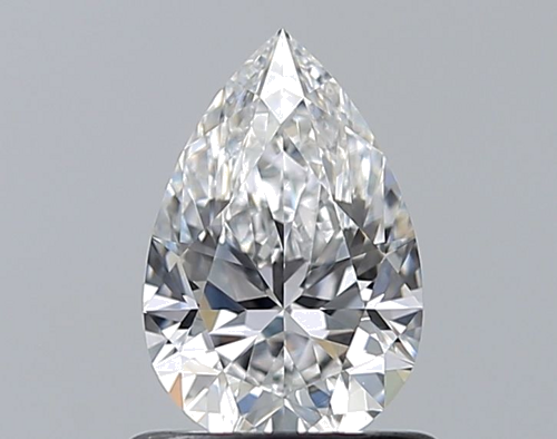 0.71 carat E-VS1 Natūralus Pear Deimantas (1)