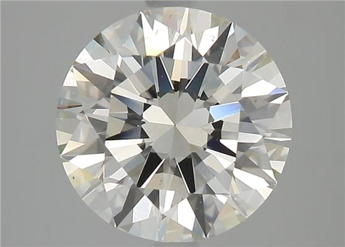 3.01 carat K-VS2 Excellent cut Natūralus Round Deimantas (1)