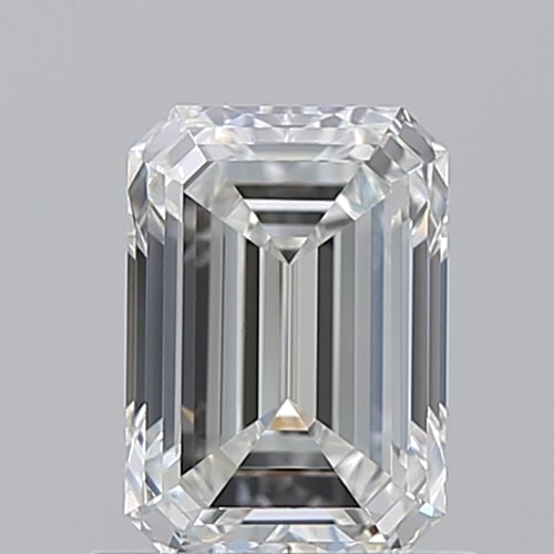 1.01 carat G-VVS2 Natūralus Emerald Deimantas (1)
