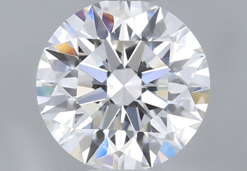0.5 carat F-VVS1 Excellent cut Natūralus Round Deimantas (1)