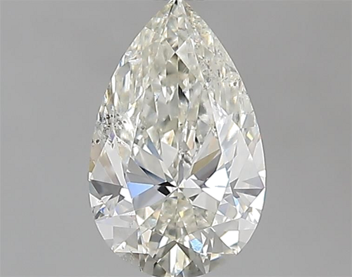 1.02 carat I-SI2 Natūralus Pear Deimantas (1)