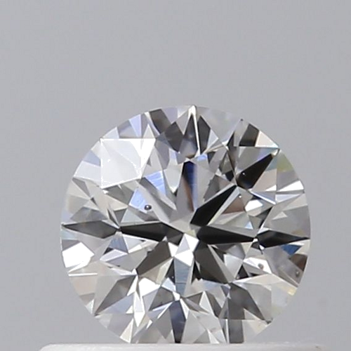 0.4 carat F-SI1 Excellent cut Natūralus Round Deimantas (1)