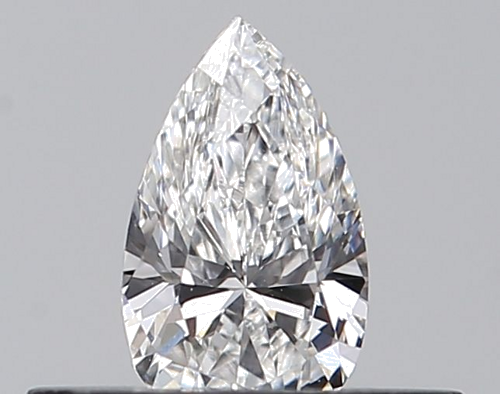 0.24 carat E-VVS2 Natūralus Pear Deimantas (1)