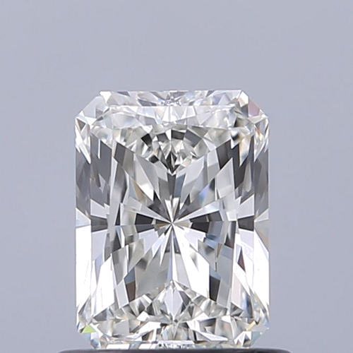 0.7 carat H-VVS2 Natūralus Radiant Deimantas (1)