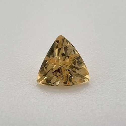 0.44 carat YELLOW Trilliant Topaz (1)