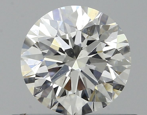 0.5 carat G-SI2 Excellent cut Natūralus Round Deimantas (1)