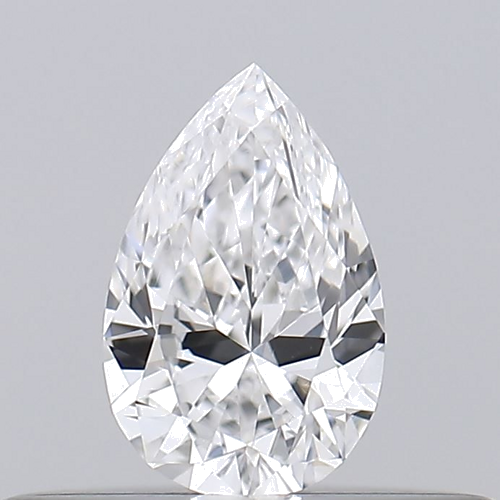 0.23 carat E-VS1 Natūralus Pear Deimantas (1)