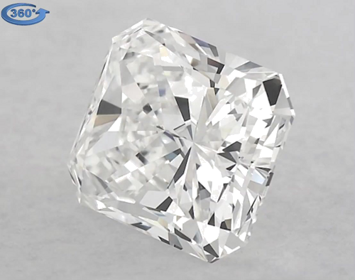 1.51 carat G-VS1 Natūralus Radiant Deimantas (1)