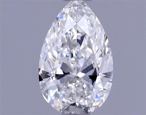0.4 carat F-VS1 Natūralus Pear Deimantas (1)