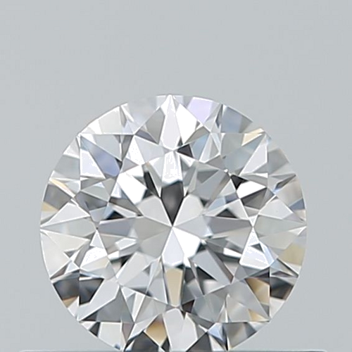 0.5 carat D-VVS1 Excellent cut Natūralus Round Deimantas (1)