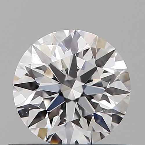 0.46 carat D-SI1 Very Good cut Natūralus Round Deimantas (1)