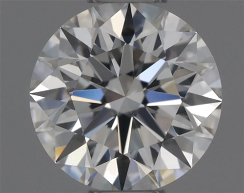 0.37 carat G-VVS2 Excellent cut Natūralus Round Deimantas (1)