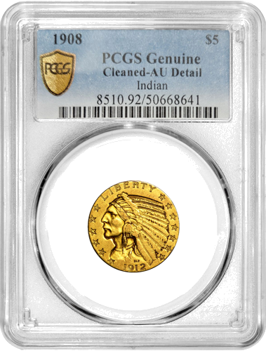 5 Dollars Indian gold coin USA certified PCGS (1)