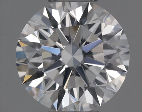 0.39 carat D-VVS2 Excellent cut Natūralus Round Deimantas (1)