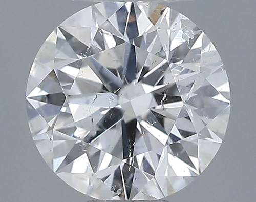 0.61 carat E-SI2 Excellent cut Natūralus Round Deimantas (1)