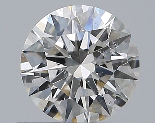 0.53 carat E-SI2 Excellent cut Natūralus Round Deimantas (1)
