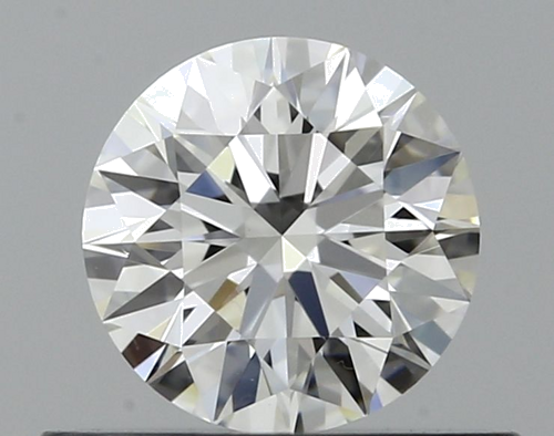 0.42 carat F-VVS1 Excellent cut Natūralus Round Deimantas (1)