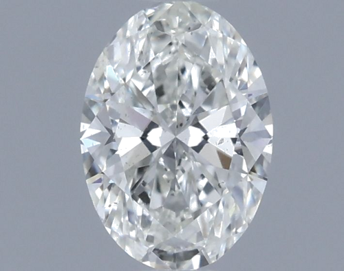 0.4 carat I-SI1 Natūralus Oval Deimantas (1)