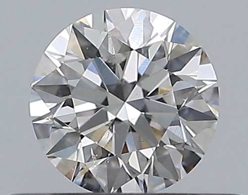0.4 carat F-SI2 Excellent cut Natūralus Round Deimantas (1)